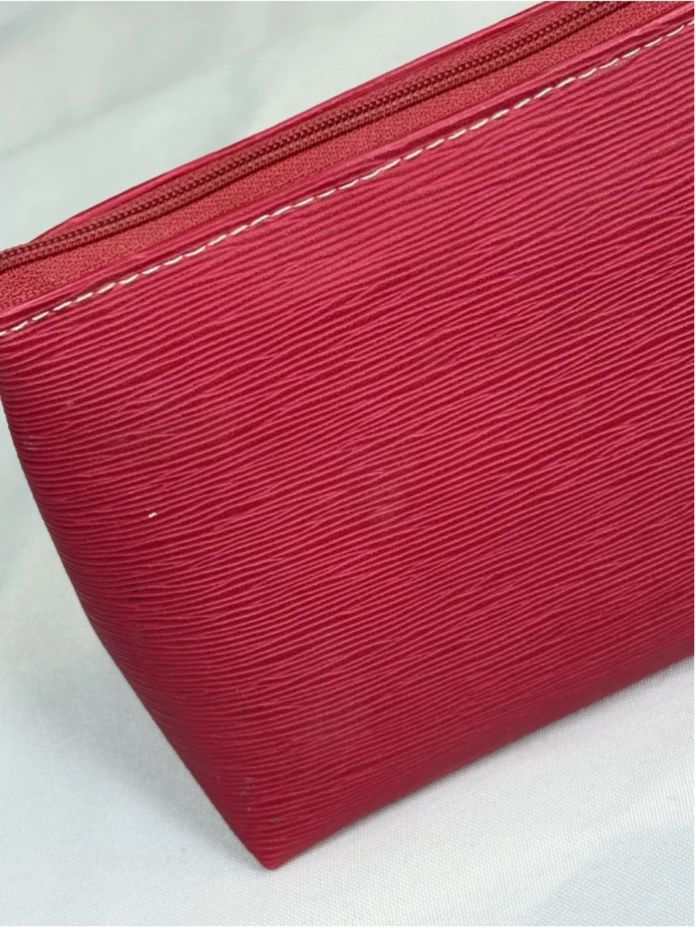 Estee Lauder Sheer Pink Make-Up Cosmetic Bag Travel Case w/ Samples